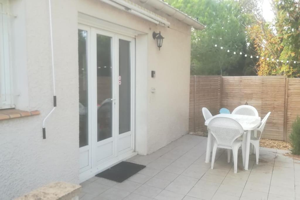 Gite Aux Aspres Logement De 65M² Fontcouverte  Eksteriør bilde